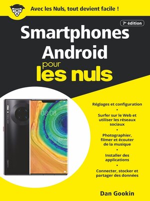 cover image of Smartphones Android pour les Nuls, poche, 7e éd.